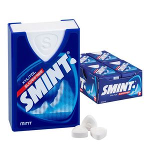 Smint Mint Spender 12 x 8g Packung (mit Xylitol)