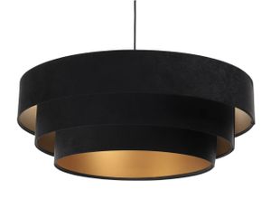 Lampa wisząca TRIO czarna/złota