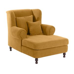 Max Winzer Mareille Big-Sessel inkl. 2x Zierkissen 55x55cm + 40x40cm - Farbe: mais - Maße: 103 cm x 149 cm x 103 cm; 2902-754-2051766-F07