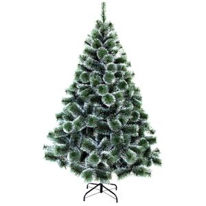 Künstlicher Weihnachtsbaum 120cm Grün mit Schnee-Effekt