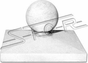 Garten Mauer Zaun Säulen Krone Dekoration Mauerwerk Kronen Dekorationen Neu 256