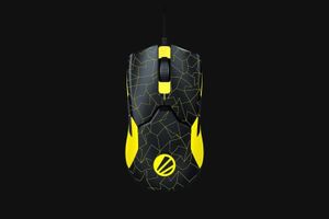 Razer Viper 8KHz ESL Edition Maus Beidhändig USB Typ-A Optisch 20000 DPI  RAZER Produktfarbe: Schwarz, Gelb, Formfaktor: Beidhändig, Stromversorgung: Kabel, Zweck: Gaming, Anzahl: 1, Geräteschnittstelle: USB Typ-A, Scroll Typ: Rad, Bewegungerfassungs Technologie: Optisch