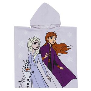 Frozen - Handtuch mit Kapuze für Kinder AG2507 (Einheitsgröße) (Hell-Lila)