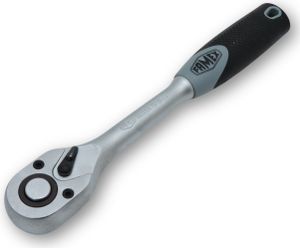 FAMEX 10642 Feinzahn-Knarre 12,5mm (1/2 Zoll) -Antrieb, 72 Zähne