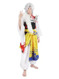 Cosplay Kostüm von Sesshomaru | Kimono & Hakama für InuYasha Fans | Größe: M