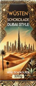 Desert Chocolate Dubai Style White Chocolate 100g