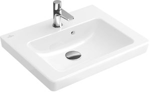 Villeroy & Boch Handwaschbecken SUBWAY 2.0 500 x 400 mm, mit Überlauf weiß