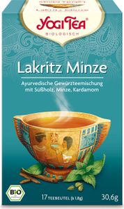 Yogi TeaLakritz Minze Teemischung, 30,6 g