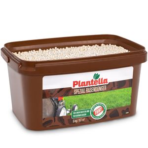 Plantella Spezial Rasendünger 5 kg Langzeitdünger für einen dichten und tiefgrünen Rasen Stickstoffdünger Rasen