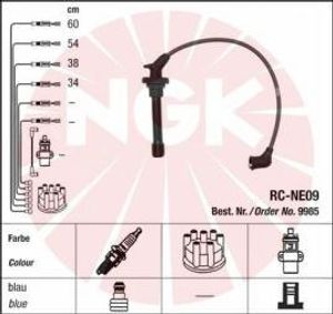 NGK Zündleitungssatz  9985