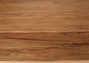 SIT Möbel Tischplatte 180 x 100 cm | Plattenstärke 50 mm | recyceltes Teak-Holz natur | B 180 x T 100 x H 5 cm | 07139-01 | Serie TOPS & TABLES