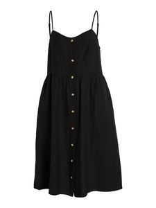 VILA CLOTHES Anzug Damen Baumwolle Schwarz GR81732 - Größe: 34