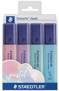 Zakreślacz Staedtler Textsurfer classic Pastel 4 kolory