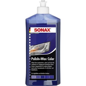 SONAX Polish & Wax Color Nano Pro blau Kfz Langzeitschutz 500ml