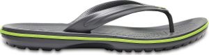 Crocs Crocband Flip Klapki Graphite/Volt Green 39-40