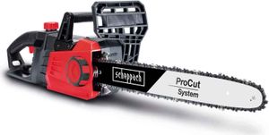 Scheppach Elektro-Kettensäge CSE2700 | 2700 W Motor | 45,5 cm (18") Schwert und Kette | geringes Gewicht | Schnellspannsystem | leicht und kompakt