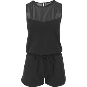 Urban Classics Ladies Tech Mesh Hot Jumpsuit black - S