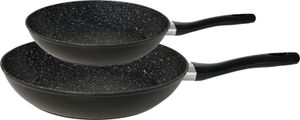 Pfannen Set Induktion Bratpfanne Pfanne kratzfest antihaft 20 + 24 cm