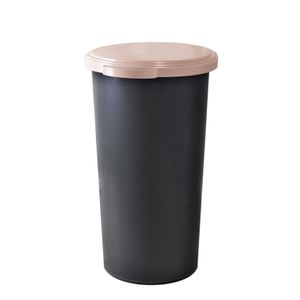 KUEFA VLC 60 Liter Müllsackständer, Mülleimer, Sammelbehälter für den Gelben Sack (Cappuccino)