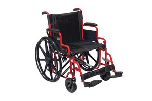 MOBIAK Invalidný vozík "HEAVY DUTY" - nosnosť 182 kg