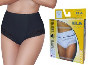 Damen unterwasche Hohe Taille MITEX ELA Shapewear Bauchweg Slip Bodyforming Miederslip SCHWARZ XL