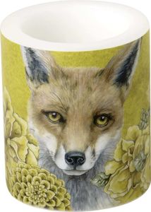 Kerze "Fox Tale", Ø 9 x 10,5 cm, von Ihr Ideal Home Range