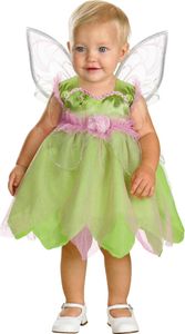 Disney - "Classic" Kostüm ‘” ´Glöckchen Naseweis“ - Baby-Girls SM3188 (80) (Grün/Pink)