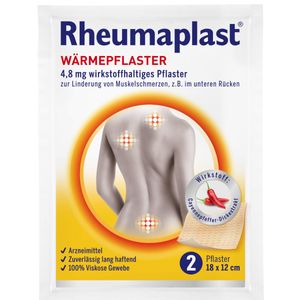 Hansaplast Rheumaplast Wärmepflaster wirkstoffhaltiges Pflaster 2Stück