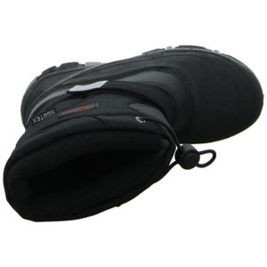 Sneakers Jungen-Tex-Allwetterstiefel Warmfutter Schwarz, Farbe:schwarz, EU Größe:33