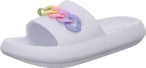 girlZ onlY Mädchen-Pantolette Weiß, Farbe:weiß, EU Größe:35