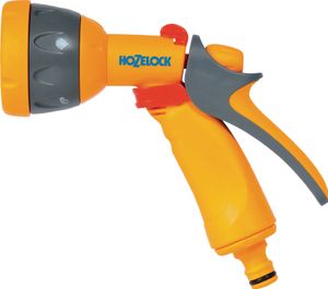 Hozelock Sprühpistole Multi Spray 5 Sprühmuster Mengenregler und mit Brause - 2676P0000