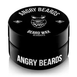 Angry Beards Exotisches Bartwachs, Bartpflege Styling 30 ml, Exotic Beard Wax, Beard Care Styling