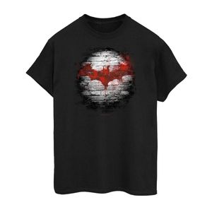 Batman - T-Shirt Logo für Herren BI412 (S) (Schwarz)