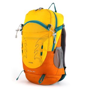 Mofut 30L Großer Wanderrucksack mit Rückenbelüftung, Wasserdicht Multifunktionaler Daypack für Radfahren Reisen Klettern (Einschließlich Regenschutz)