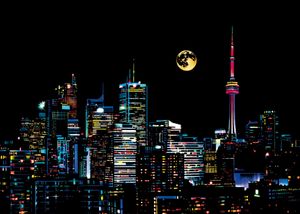 Toronto Kratzbild
