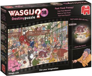 Wasgij Destiny 18 - Fast Food Rausch - 1000 Teile Puzzle