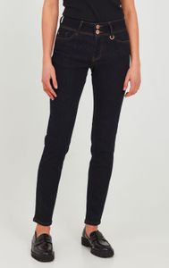 Pulz Jeans PZSUZY Damen Jeans Denim Hose Skinny Legs Regular Waist 5-Pocket Skinny Fit mit Stretch