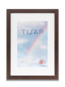aFFa frames, Tisar, Bilderrahmen aus Holz, Rechteckig, mit Acrylglasfront, Bronze, A4, 21x29,7cm