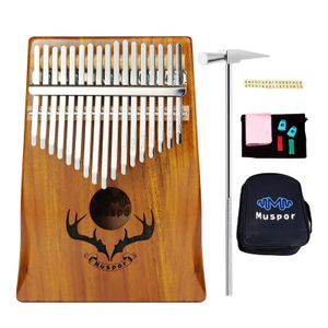 17 schlüssel Kalimba Daumen Finger Klavier Musical Instrument Geschenk für Erwachsene Kinder Kinder