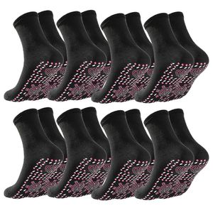 8 Paar Beheizbare Socken Fußwärmer Winter Fusswärmer Massage Fußheizung Anti-Müdigkeit rutschfest Herren Damen