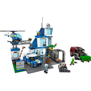Stavebnica policajnej stanice s postavami z LEGO City TV