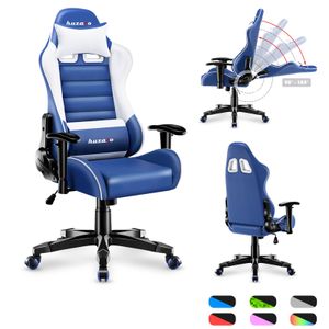 huzaro Kinder Schreibtischstuhl Ranger 6 0 Gaming Stuhl Racing Sessel Bürostuhl Drehstuhl Gamer bis 130 kg Blau