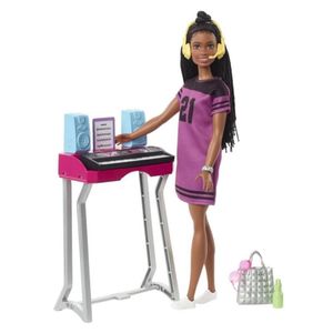 Barbie „Bühne Frei für große Träume" Brooklyn Puppe und Musikstudio-Spielset