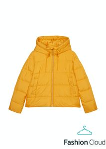 Marc O`Polo Denim & Campus GmbH Short Puffer Jacket with Hood, zipp orange glow M