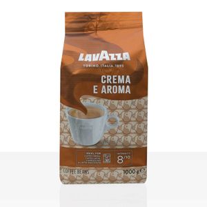 Lavazza Espresso Crema E Aroma 1kg ganze Kaffeebohne, braune Tüte