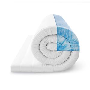 Komfortabler Gelschaum Topper mit Mikrofaserbezug für Ihre Matratze  180x200 für erholsamen Schlaf