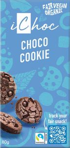 Choco Cookie 80g Schokotafeln inkl. Veggie Sweets Bienenfutter Vegan Palmölfrei Glutenfrei Sojafrei Plastikfrei Fairtrade