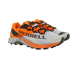 Merrell MTL Long Sky 2 Damen Trailrunning-Sneaker mit Vibram-Sohle und FloatPro Zwischensohle J067690 Orange/Weiß, Größe:37