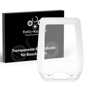 foto-kontor Schutzhülle kompatibel mit Bosch Nyon 2 Display (BUI350) E-Bike Fahrrad TPU Hülle Cover Displayschutz Case Schutz gegen Wasser und Schmutz transparent durchsichtig