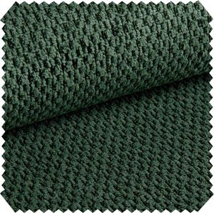 novely® DUBAI Polsterstoff Gestrickter Möbelstoff Robust Wasserabweisend | Meterware | 1lfm - Farbe: 50 Tannengrün